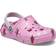 Crocs Kid's Classic Lined Disco Dance Party Clog - Taffy Pink/Multi