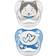 Dr. Brown's Prevent Soothers, Animal Faces, 6-18 Months Assorted Blue