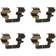 Metzger Quick Brake Tilbehørssæt 109-1610 Ø50mm