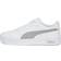Puma Carina 2.0 Space Metallics Sneakers für Damen Schuhe, Weiß/Silber, Größe: 42.5, Schuhe