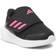 adidas RunFalcon 3.0 Hook-and-Loop Sneaker Kinder A0QM cblack/cblack/pulmag