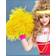 Widmann Jumbo yellow cheerleader pom pom