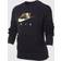 Nike Girls' Air Fleece Crewneck Sweatshirt Black