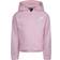 Nike Little Girl's Club Fleece High-Low Full-Zip Hoodie - Pink Foam