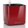 Lechuza CUBE Glossy 14, Lackierte Oberfläche, Scarlet