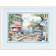 Dimensions Café by The Sea Counted Cross Stitch Kit