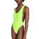 Norma Kamali Reversible Marissa Swimsuit - Neon Green