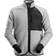 Snickers AllroundWork Pile Full Zip Jacket - Grey Melange/Black