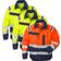 Fristads dame arbejdsjakke 4129, Hi-vis Orange/Marine