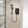 Triton Amala Electric Shower Black, Brass