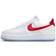 NIKE Air Force 1 '07 W - White/Varsity Red