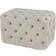 Deco 79 Tufted Pouffe 19"