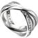 Beginnings Russian Wedding Ring - Silver/Transparent