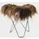 Cuero Flying Goose Iceland Wild Brown/Chrome Fodskammel