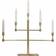 Star Trading Vide Brass Candle Bridge 50cm