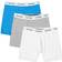 Calvin Klein Boxer Briefs 3er Pack - Grey Heather/Whit/Palace Blue