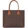 Michael Kors Mercer Large Logo Accordion Tote Bag - Brown