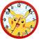 Accutime Pikachu Red/Yellow Wanduhr 25cm