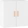 vidaXL 812888 White Wall Cabinet 60x60cm