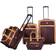 American Flyer Luggage Signature 4 Piece Set Chocolate Gold One Size
