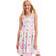 Desigual Abito Chicle Dress - Blu Chiaro/Lilla Pastello/Rosa Chiaro/Nero