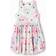 Desigual Girl's Vest_Rosae 3009 CHICLE Dress, Red, Years