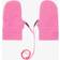 Playshoes Babywantjes Fleece - Roze/Lichtroze