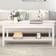 vidaXL White, 110 Pine Coffee Table