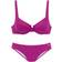 s.Oliver T-shirt Bra Bikini Set - Fuchsia