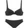 s.Oliver T-shirt Bra Bikini Set - Black