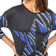 Roman Star Print Stretch Jersey Top - Blue