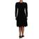 Dolce & Gabbana Sheath Long Sleeves Dress - Black