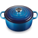 Le Creuset Marseille Blue Signature with lid 1.11 gal 9.449 "