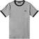 Fred Perry Taped Ringer T-shirt - Steel Marl