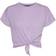 Vero Moda Panna SS Crop Top - Purple/Lavender