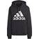 adidas Essentials Big Logo Regular French Terry Hoodie - Black/White