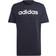 adidas Essentials Single Jersey Linear Embroidered Logo T-shirt - Legend Ink/White
