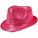 Vegaoo Pink Pop Star Sequin Hat