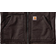 Carhartt Relaxed Fit Washed Duck Sherpa-Lined Vest - Dark Brown