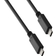 Deltaco 3A USB C - USB C 2.0 M-M