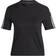 adidas Train Essentials Train 3 Stripes Crop Tee - Black/White