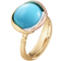 Ole Lynggaard Lotus Ring 3 - Gold/Rose Gold/Turquoise/Diamonds