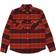 Brixton Bowery L/S Flannel Shirt - Burned Red