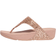 Fitflop Lulu Glitter Toe-Post - Rose Gold