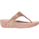 Fitflop Lulu Glitter Toe-Post - Rose Gold