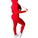 PrettyGarden Women's Two Piece Tracksuit Set - Red