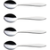 Hardanger Bestikk Fjord Dessertsked 16.6cm 4st