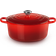 Le Creuset Cerise Signature Cast Iron Round with lid 1.77 gal 11.024 "