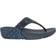 Fitflop Lulu Glitter Toe-Post - Midnight Navy