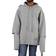 Off-White Asybreezy Band Knit Hoodie Medium Grey